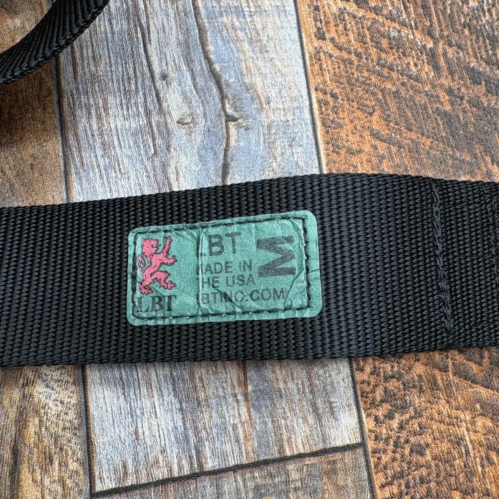 LBT London Bridge Trading Riggers Belt Black Medium Tactical Made in USA